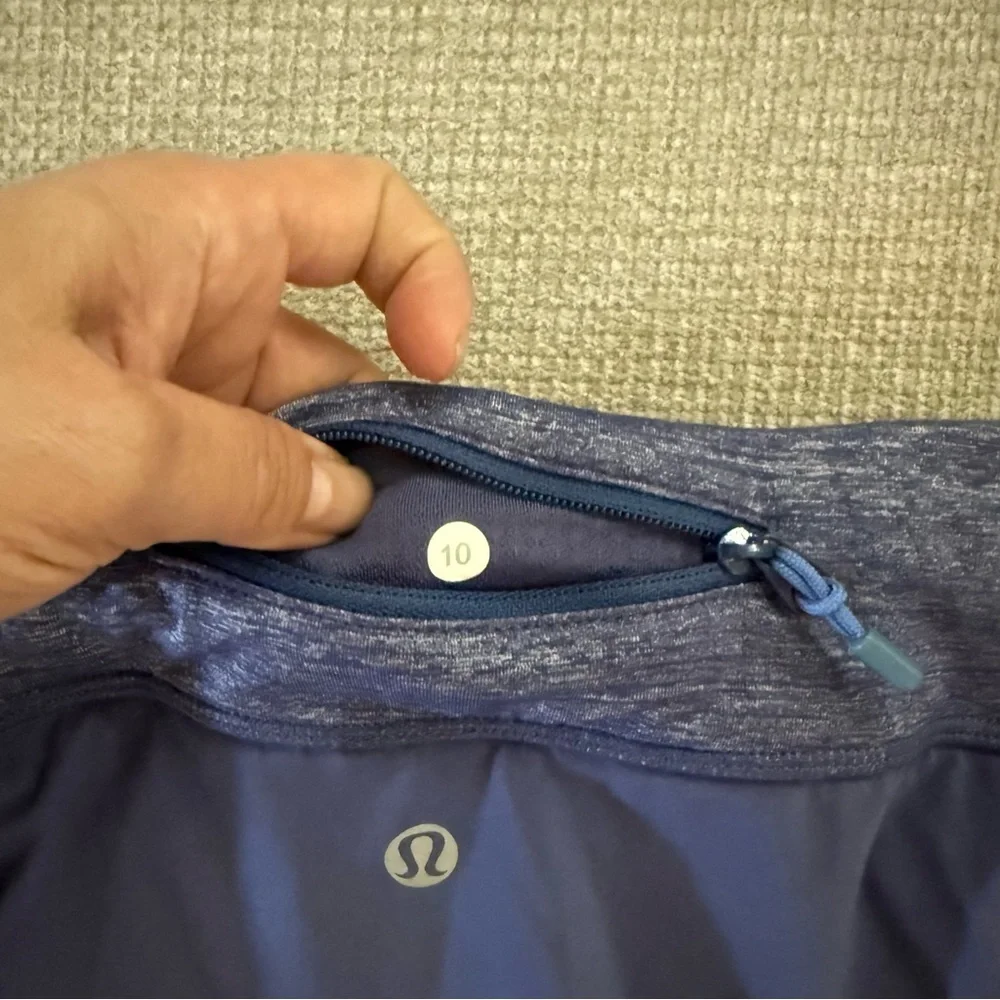 Lululemon Navy Athletic Skort
